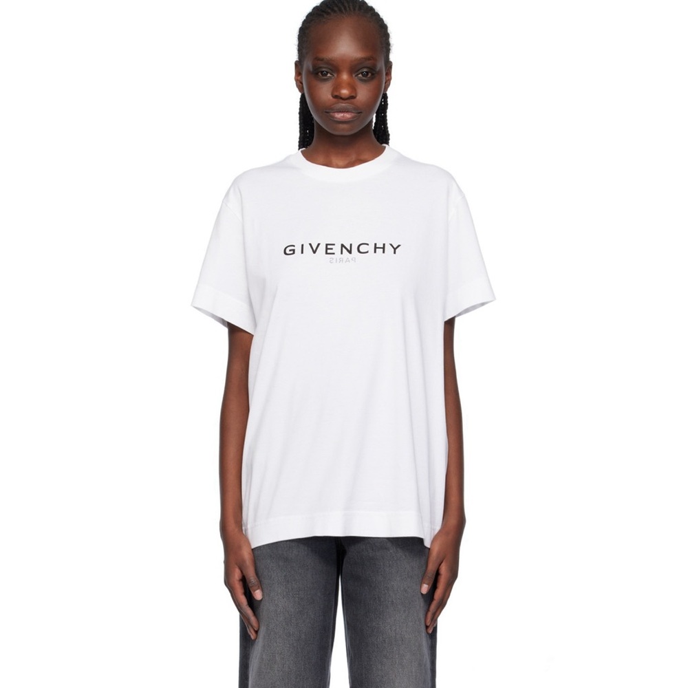 Givenchy Logo Classic Graphic Short Sleeve Tee - Picture 3 of 16